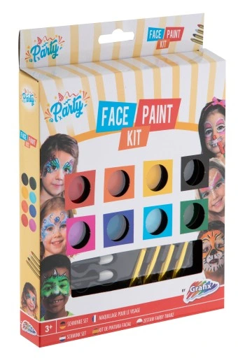 Cadouri Jucării Copii Grădiniță - Set pictat fata party 16 pcs  Grafix