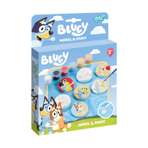 Seturi creative pentru copii - Set pictat & modelat - Bluey
