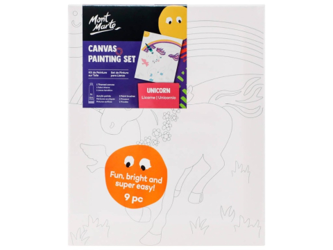 Art & Craft si Artizanat - Set pictură copii Mont Marte Unicorn