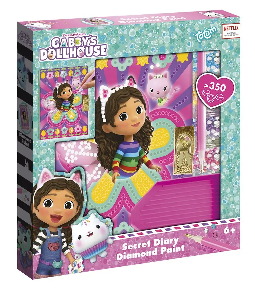 Art & Craft si Artizanat - Set pictura cu diamante - Jurnalul lui Gabby