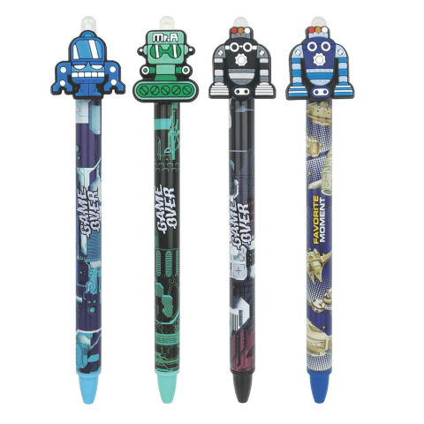 Set pix care se sterge cu snap si 2 rezerve, Upsy Robot (blister), copii varsta 3 ani+,6 ani+,8 ani+ [1]