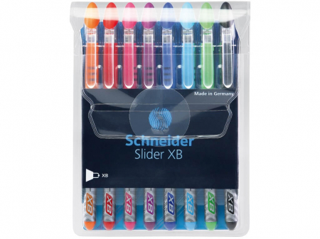 Birotică și Papetărie - Schneider - Set Pixuri Slider XB, 8 culori - Micostore.ro