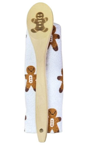 Prosoape de bucatarie - Set prosop de bucatarie si lingura white