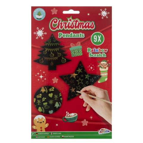 Cadouri Jucării Copii Grădiniță - SET RAZUIBIL CRACIUN Scratch Xmas  Grafix