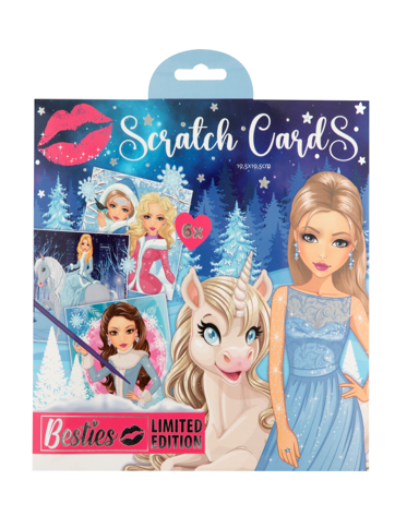 Jucării și Jocuri pentru copii - Set razuibil Scratch cards 6 piese 195x195cm+instrumente