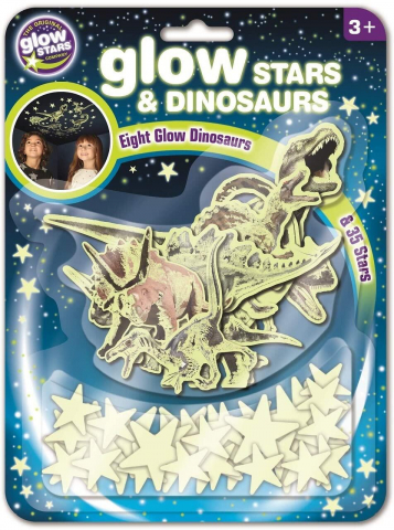 Jucării și Jocuri pentru copii - Set reflectorizant - Dinozauri si stele