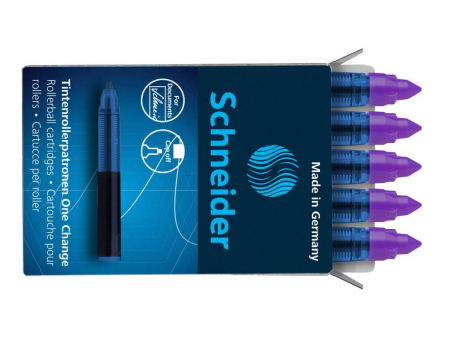 Birotică și Papetărie - Schneider - Set rezerva Schneider roller One Change, Violet- Micostore.ro
