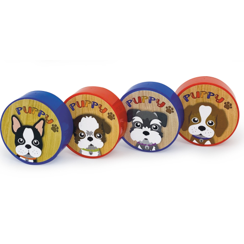 Set scolar Puppy (1 radiera, 1 ascutitoare, 1 rigla de 15 cm, 1 creion, 1 mini blocnotes), copii varsta 3 ani+,6 ani+,8 ani+ [2]