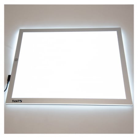 Set senzorial, panou luminos A3 LED cu tava, TickiT, 3-7 ani [1]