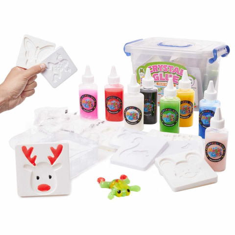 Slime 3D Crystal Glue – set creativ cu forme pentru figurine | Jucarie copii [2]