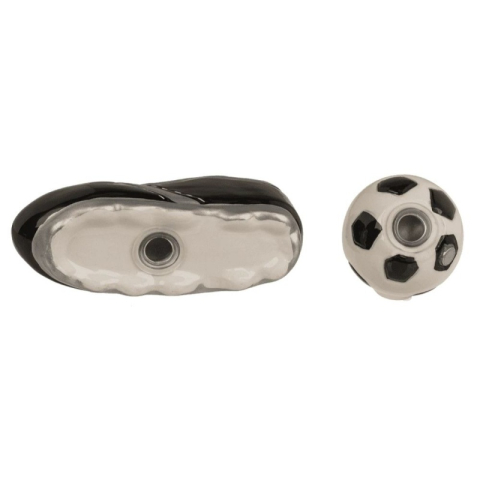Set solnita si pipernita, model gheata, minge fotbal, magnet, 11.5 x 7.5cm, Out of the blue 71/3371 / 36434 [3]