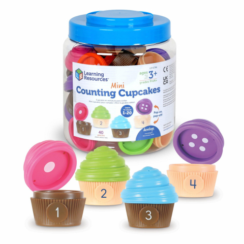 Jucării și Jocuri pentru copii - Set sortat si numarat - Mini Briose