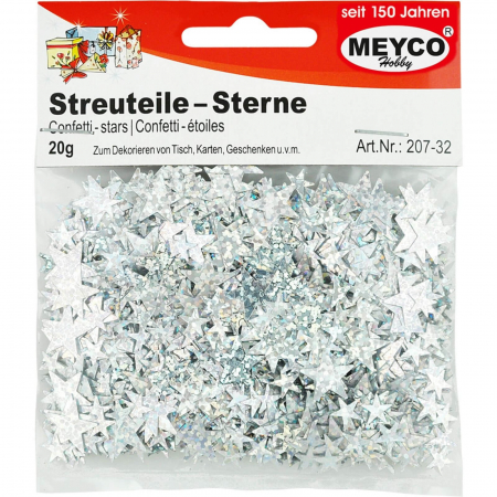 Art & Craft si Artizanat - Set stelute holograma pentru activitati craft, 20 gr