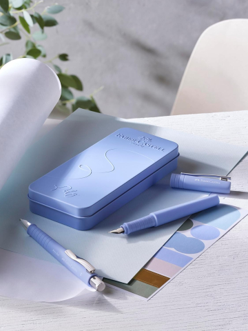 Set stilou b + pix xb poly lila faber-castell [2]
