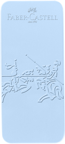 Set stilou m + pix grip 2010 bleu sky faber-castell [1]