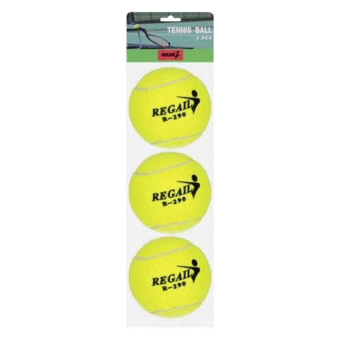 Jucării și Jocuri pentru copii - Set Tenis, include 2 rachete, 3 mingi Regail, multicolor, 12x27cm, 3+ ani, MegaCreative, 576984