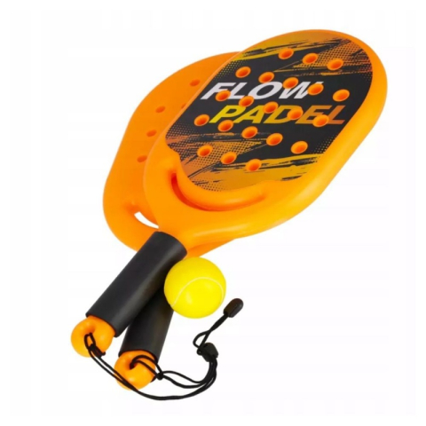 Set Tenis, include 2 rachete padel, minge, husa, 22x46x3 cm, 3+ ani, MegaCreative, 577842 [1]