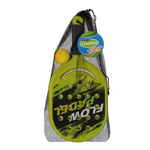 Set Tenis, include 2 rachete padel, minge, husa, 22x46x3 cm, 3+ ani, MegaCreative, 577842 [6]