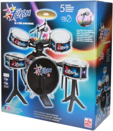 Set tobe (baterie) FLASH, cu lumini si microfon [1]