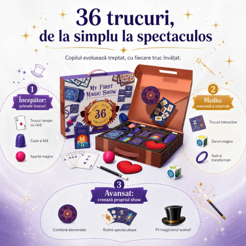 Set de Magie pentru copii, Micul Magician - Jucarii MiDeer [1]