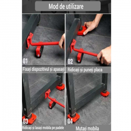 Set de unelte pentru ridicare si mutarea mobilei - Micostore.ro [1]