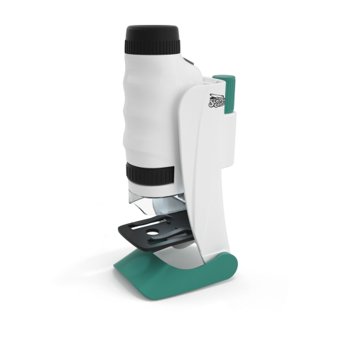 Jucării și Jocuri pentru copii - Setul micutului explorator - Microscop portabil