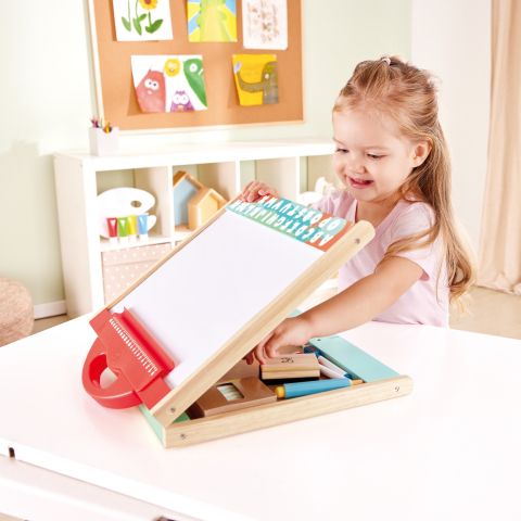 Sevalet portabil pentru masa, cu cutie depozitare (6 piese), copii varsta 3 ani+,6 ani+,8 ani+ [2]