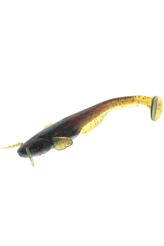 Nălucă - Shad FishUp Catfish 7.5cm #019 Motor Oil Red 7.5cm Motor Oil Red