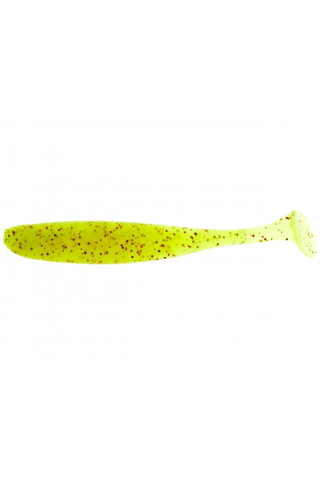 Pescuit si vanatoare - Shad Keitech Easy Shiner Chartreuse Red Flake PAL#01 10cm