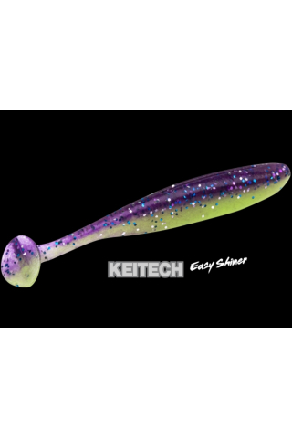 Shad Keitech Easy Shiner Lime Chartreuse Glow EA#11 11.4cm [3]