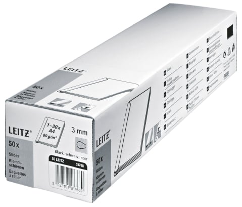 Sina prindere 3 mm 30 coli neagra 50/cut leitz [1]