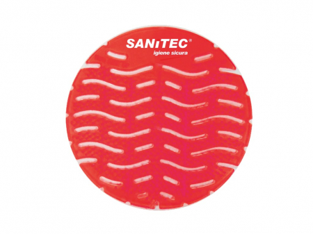 Odorizant toaleta - Sita pentru pisoare din silicon parfumat, Rosu, Sanitec
