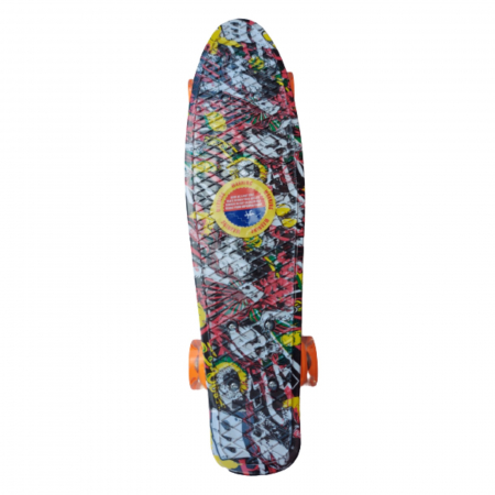 Skateboard cu lumini ⭐ Penny board mini Graffiti 55cm. [2]