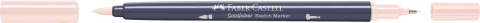 Sketch marker 2 capete bej 382 goldfaber faber-castell [3]