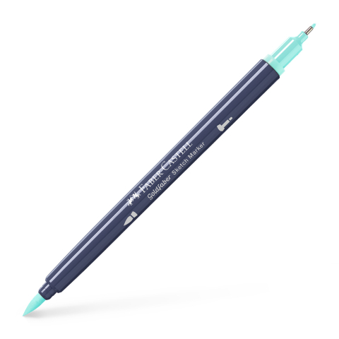 Birotică și Papetărie - Sketch marker 2 capete bleu aqua 240 goldfaber faber-castell