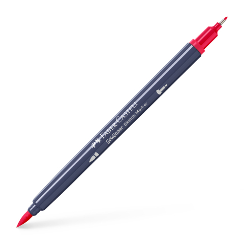 Birotică și Papetărie - Sketch marker 2 capete carmin permanent 126 goldfaber faber-castell