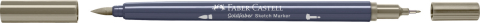 Sketch marker 2 capete gri cald v 274 goldfaber faber-castell [1]