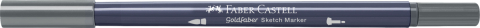 Sketch marker 2 capete gri neutru iv 344 goldfaber faber-castell [3]