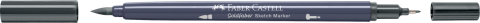 Sketch marker 2 capete gri neutru iv 344 goldfaber faber-castell [1]