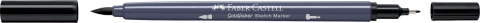 Sketch marker 2 capete gri neutru vi 336 goldfaber faber-castell [1]