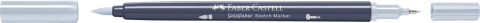 Sketch marker 2 capete gri rece xi 241 goldfaber faber-castell [1]