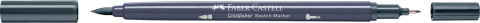 Sketch marker 2 capete gri rece xiv 244 goldfaber faber-castell [1]