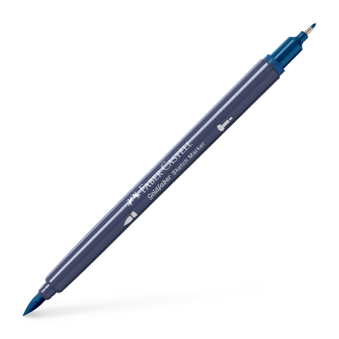 Birotică și Papetărie - Sketch marker 2 capete indigo 450 goldfaber faber-castell