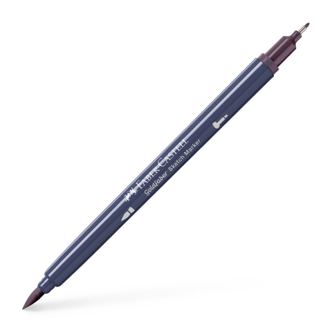 Birotică și Papetărie - Sketch marker 2 capete mov prafuit 347 goldfaber faber-castell