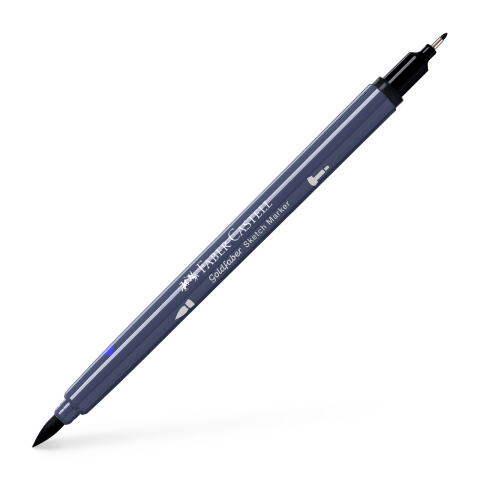 Birotică și Papetărie - Sketch marker 2 capete negru 199 goldfaber faber-castell