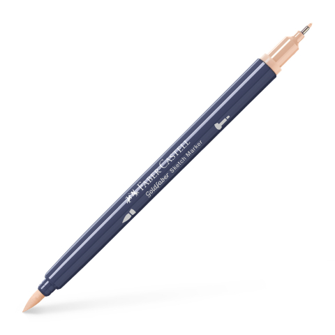 Birotică și Papetărie - Sketch marker 2 capete nisipiu 281 goldfaber faber-castell