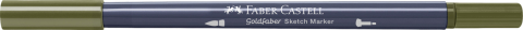 Sketch marker 2 capete olive galbui 173 goldfaber faber-castell [3]
