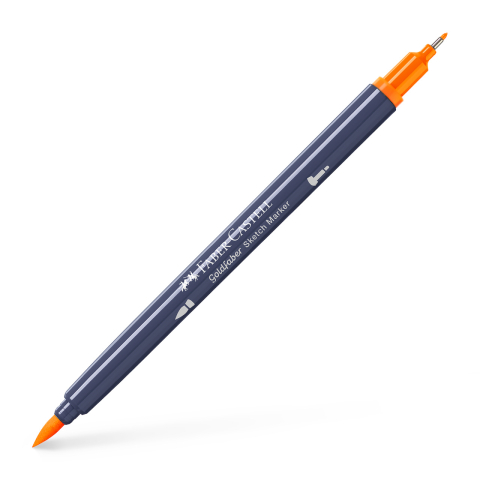Birotică și Papetărie - Sketch marker 2 capete portocaliu cadmium 111 goldfaber faber-castell