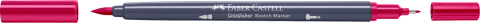 Sketch marker 2 capete roz carmin 127 goldfaber faber-castell [1]