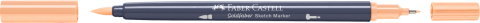 Sketch marker 2 capete roz pudrat 303 goldfaber faber-castell [1]